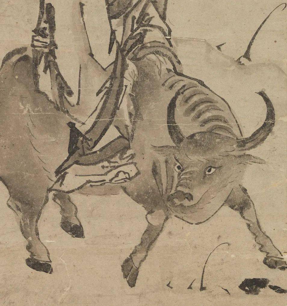 赏画|晁补之《老子骑牛图》