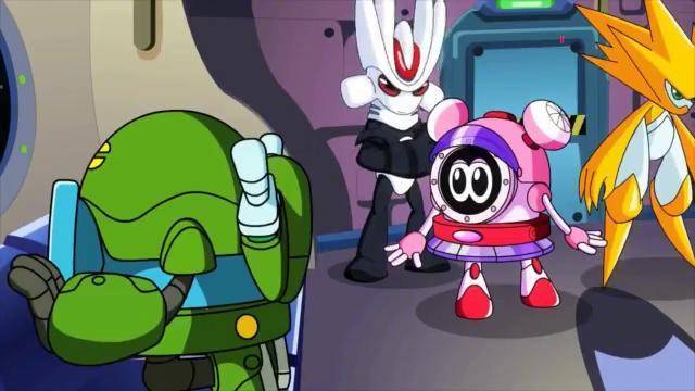 赛尔号谱尼的大招自带跟踪雷伊和盖亚用陨石阻挡大家都炸飞