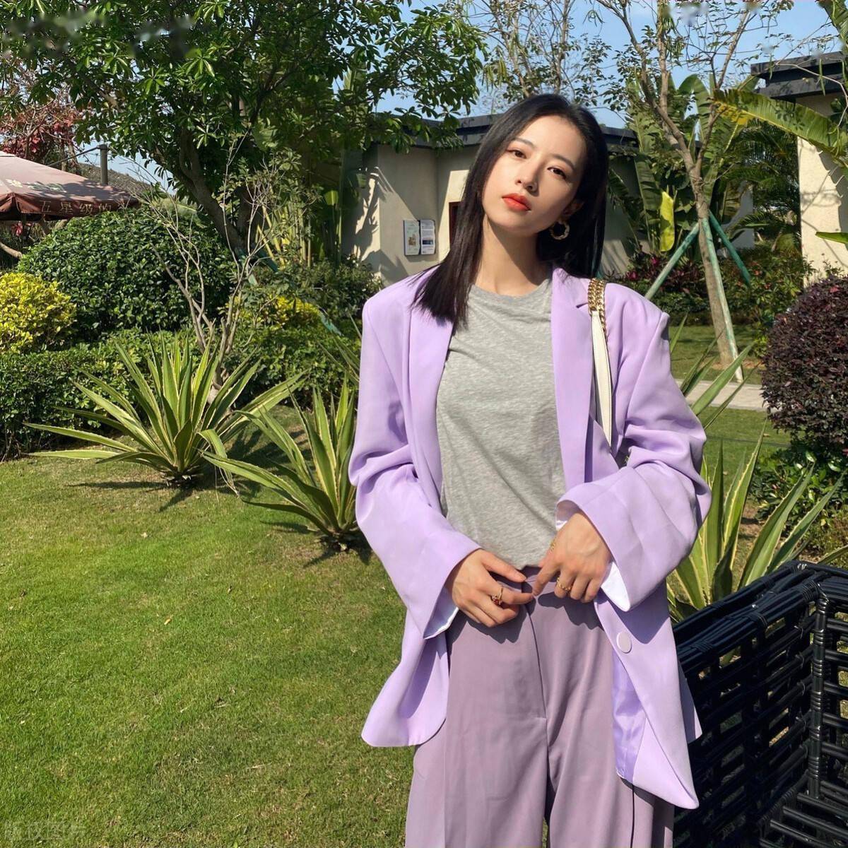 春夏|2021夏日流行紫色系，香芋紫简单高级你安排上了吗？