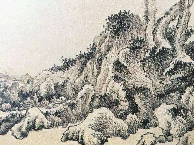 山水画中的点苔