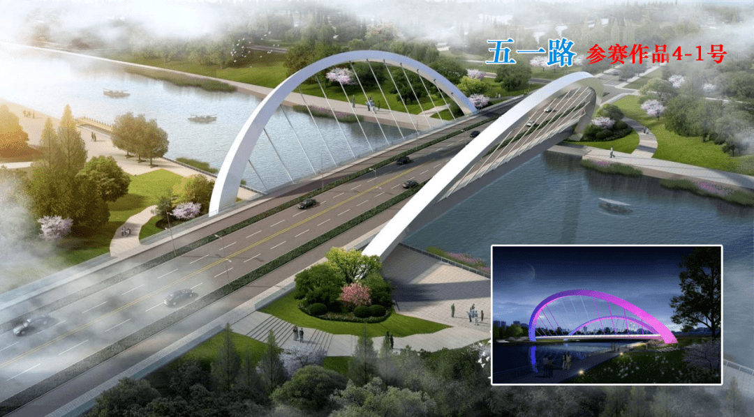 泰州凤城河上建1座桥,南官河上建2座桥,怎么建?你选哪个?_五一路