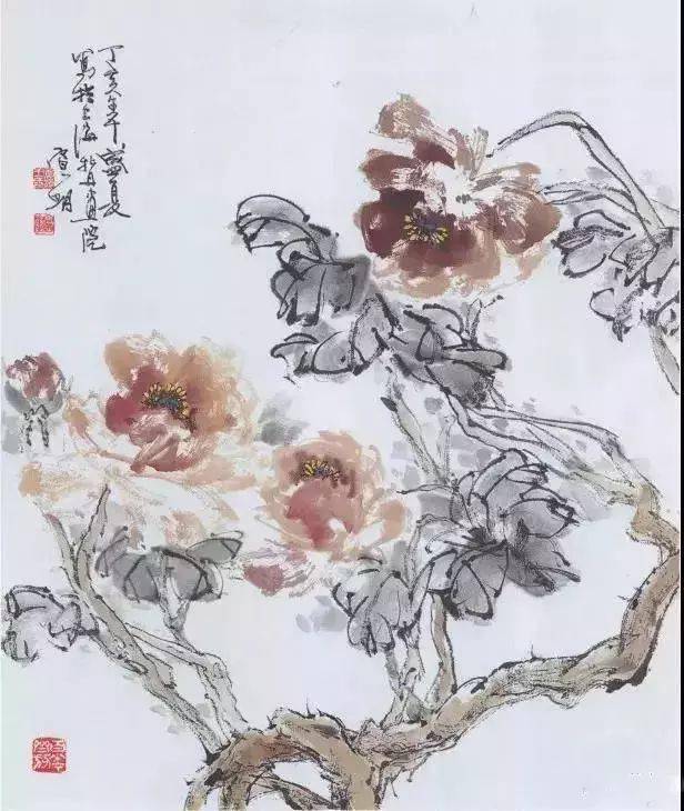 牡丹这样画简单易学