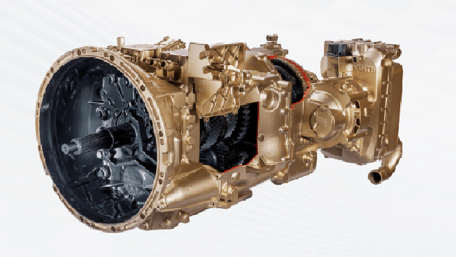 龙擎dt14手动变速箱●采用伊顿amt变速箱,双中间轴/静音斜齿设计,受