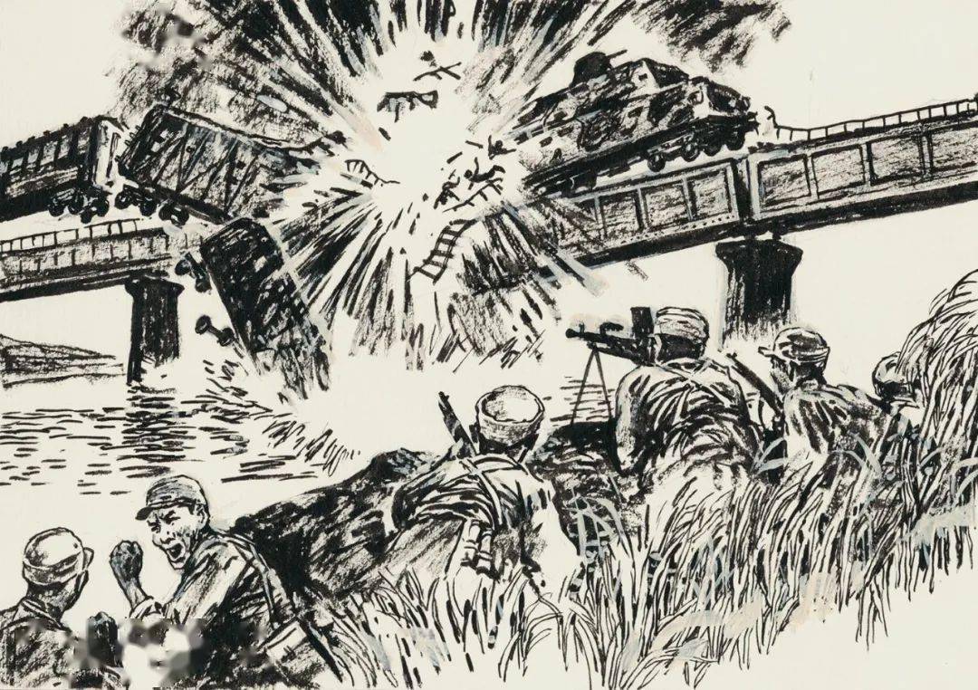 连环画连载人民的战士耿飚的戎马生涯二十一