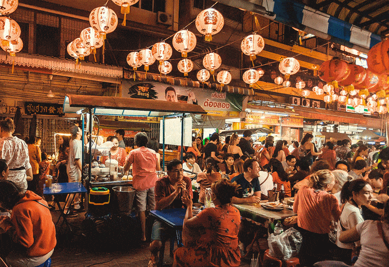 步行街夜市正式开业烟火味将点亮博乐夜经济