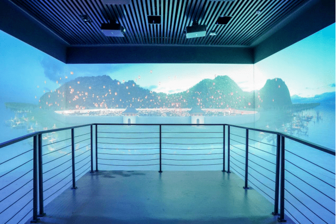 案例分享助力博物馆活起来聚焦闽侯县博物馆多媒体互动投影设备