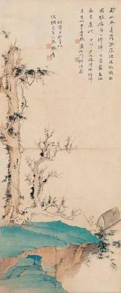 八雅轩丨【八雅丹青】现当代名家：张大千彩色山水人物作品欣赏_影响