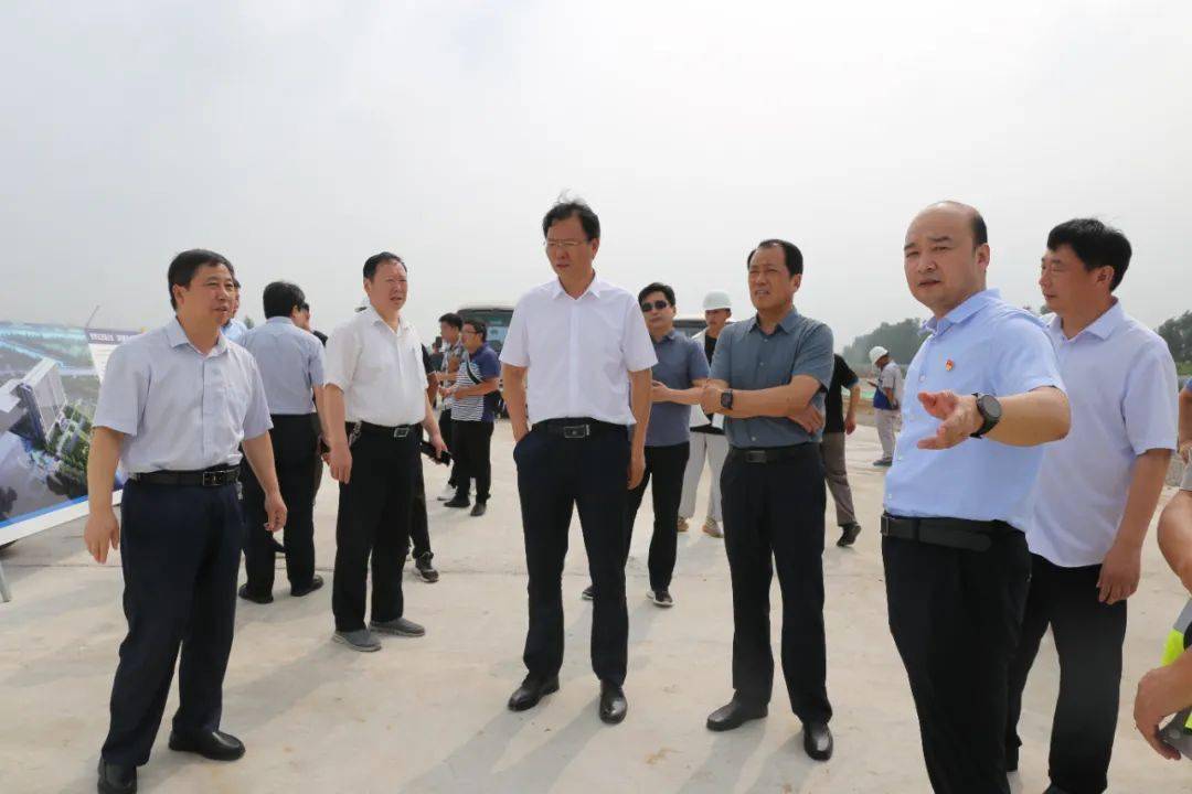 安阳市政协调研组到滑县调研交通物流中心建设_郜军涛
