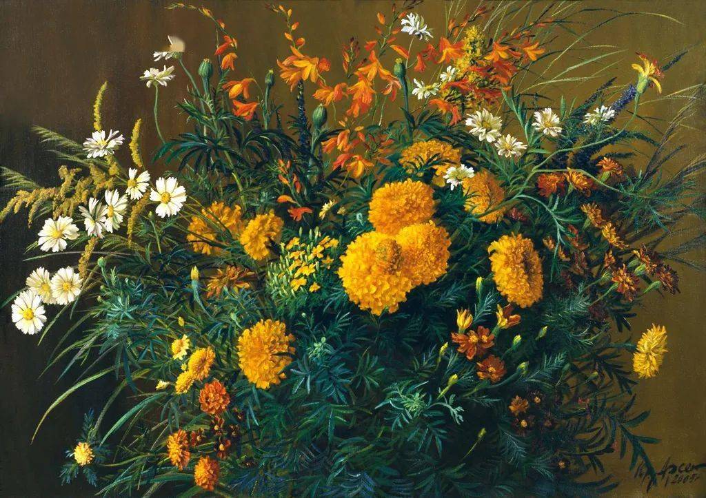 乌克兰艺术家yuryarsenyuk写实风景静物油画作品欣赏