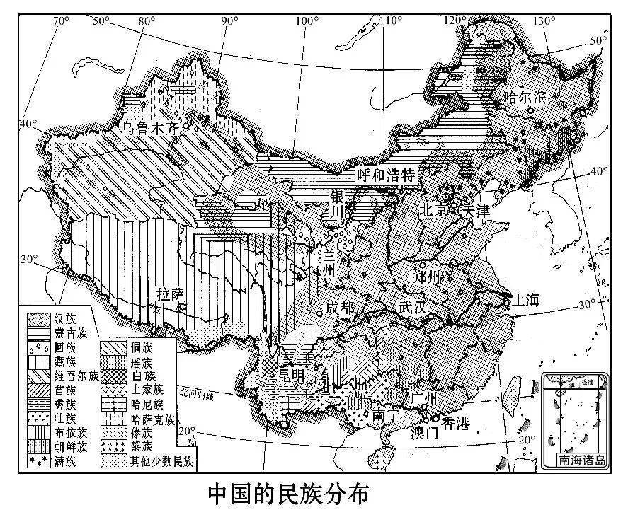 中国地图高清版大图（高中地理超清版54幅中国地图）-图4