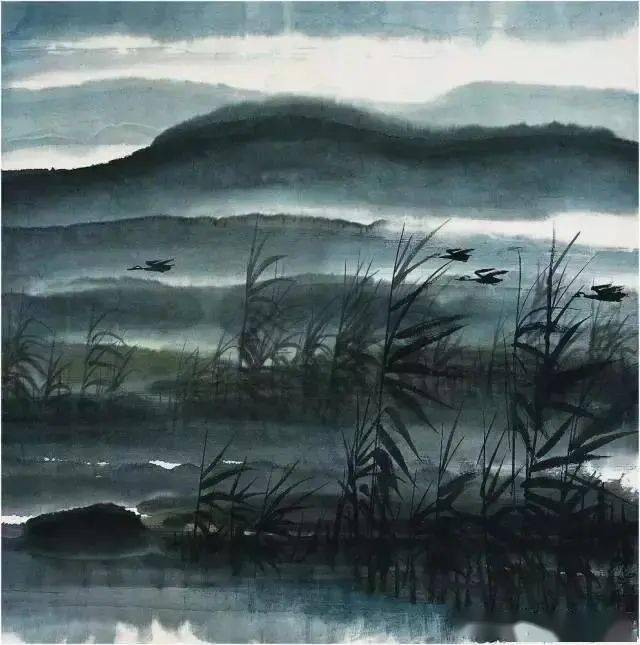 孤寂之美诗意画境林风眠经典作品赏析收藏