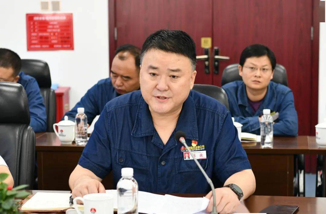 陈骁作了动员讲话,他指出,本次课题研究是公司与西北大学合作开展人才