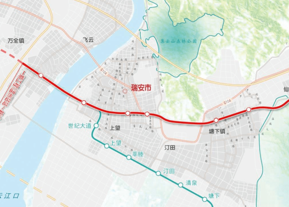 飞云江上将再添一桥!温州首座公轨合建大桥有多厉害?来看效果图