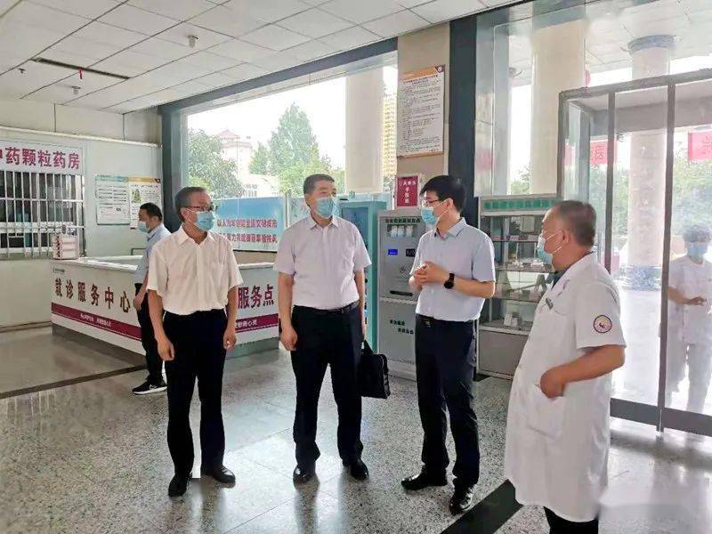 7月20日,市安委会督导检查县人民医院安全生产专项整治三年行动工作