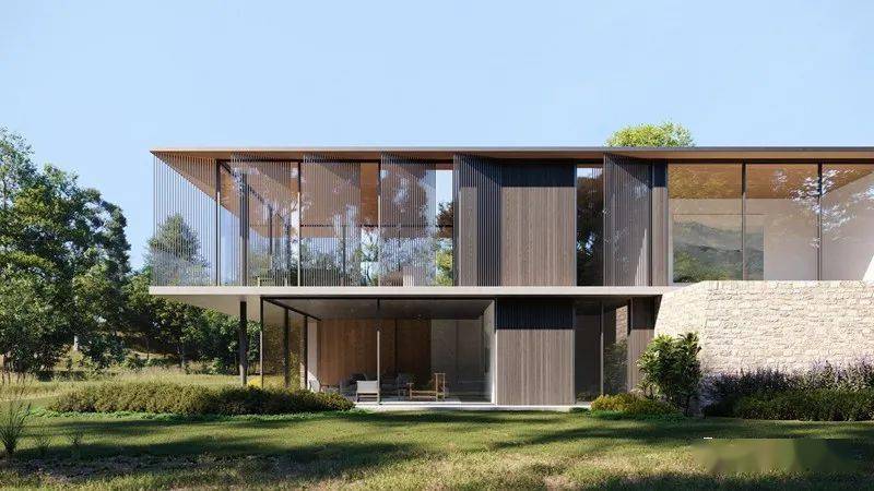 2021年效果图整理现代风格别墅国外篇