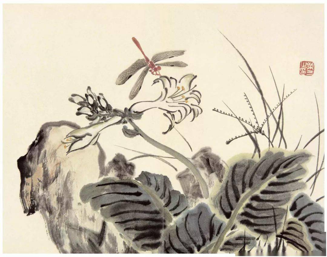 诸乐三写意花鸟画小品65幅