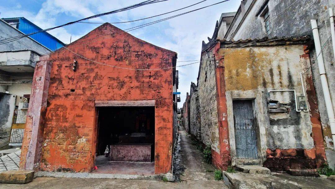 网友拍下园洲旧日的足迹——马西老围_马嘶村