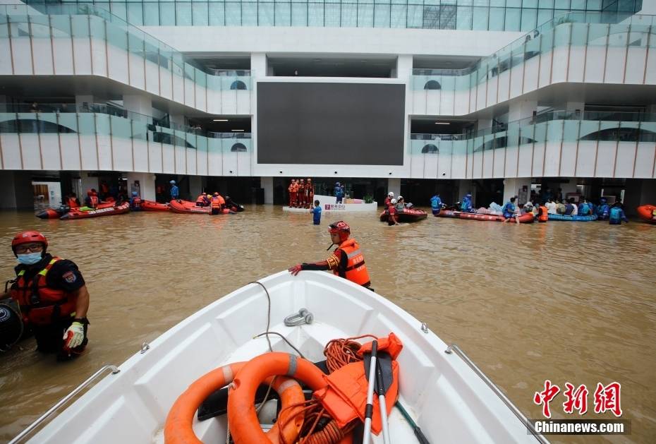 Ecns|48 hours of heavy rain in Zhengzhou