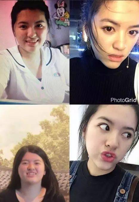 运动前后励志对比图不愧是最好的整容