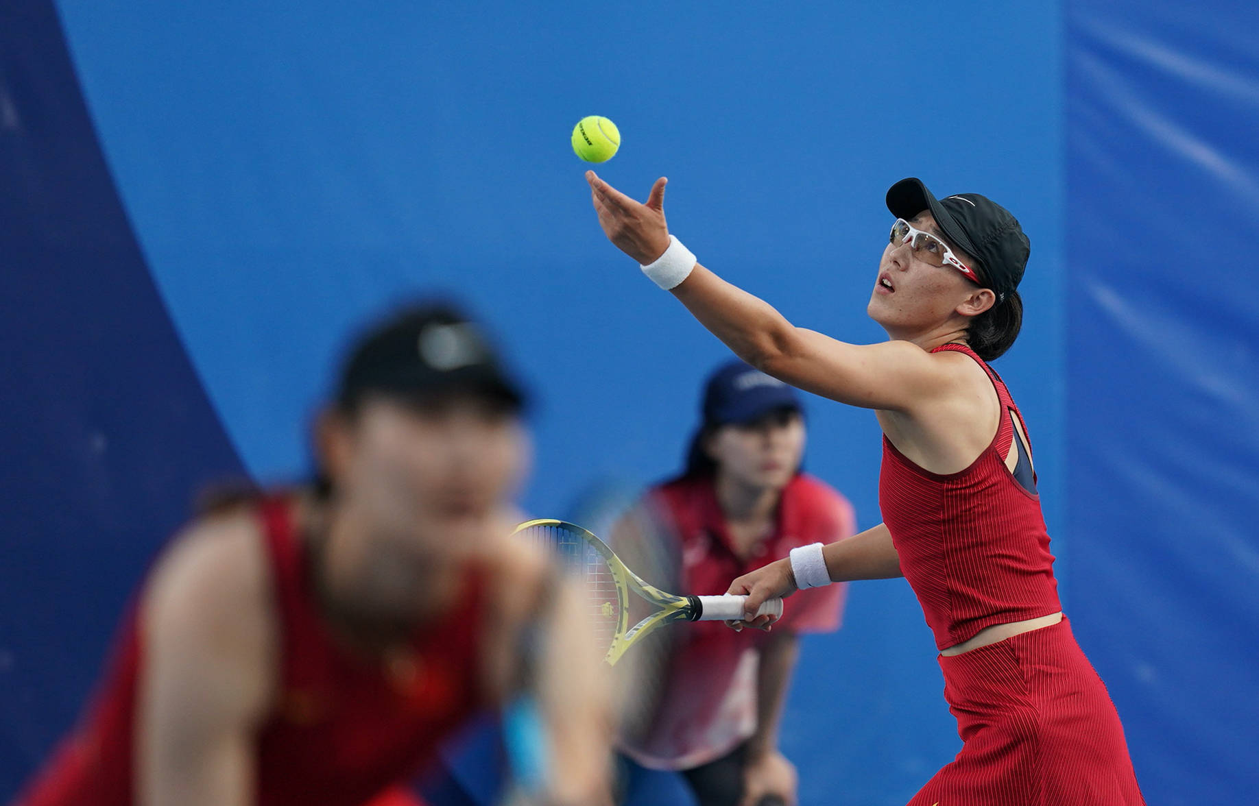 网球——女子双打:段莹莹/郑赛赛无缘晋级