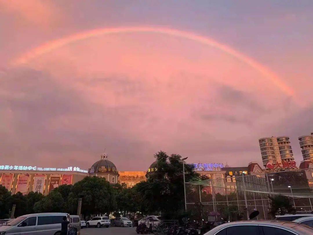 今晚,蚌埠人的朋友圈都在秀…_彩虹