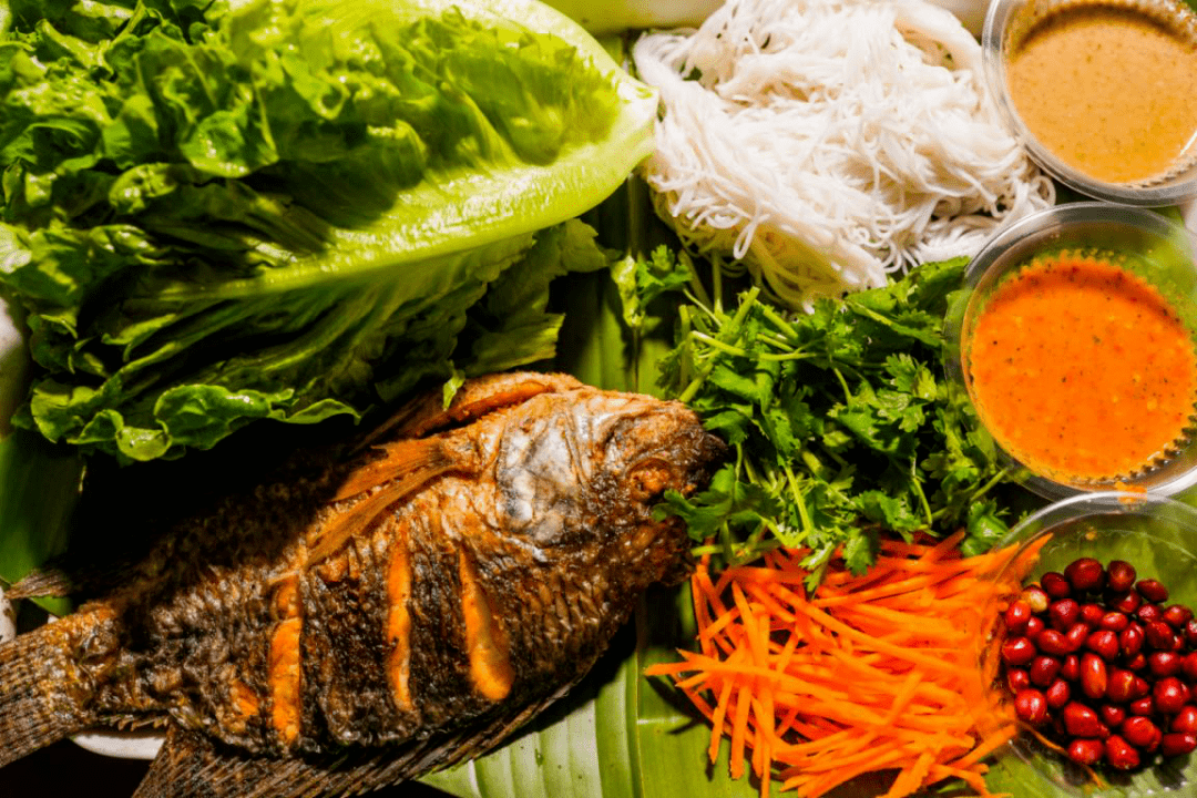 缅甸菜包鱼图片