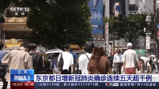 病例|东京都日增新冠肺炎确诊病例连续五天超千例