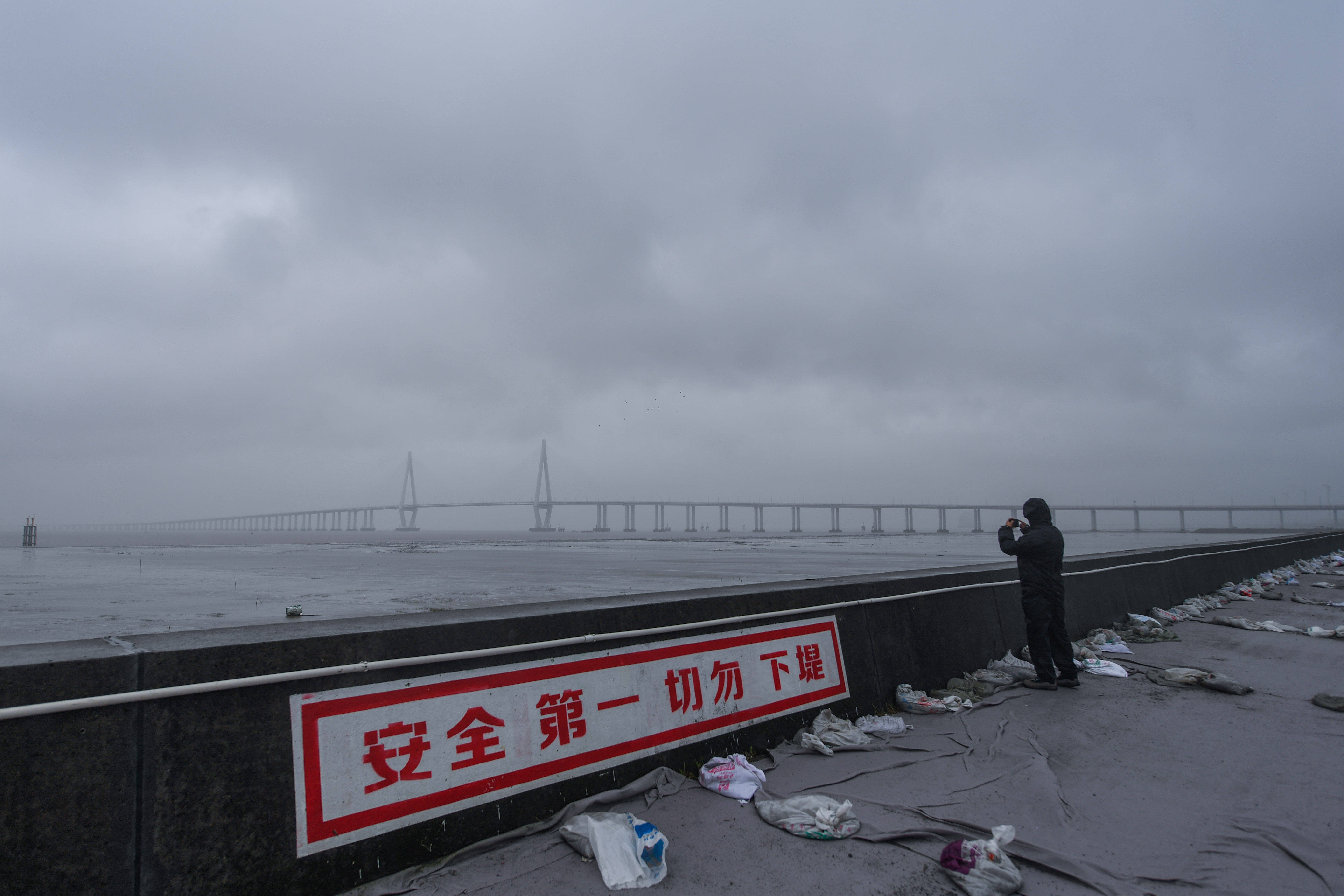 台风烟花浙江图片