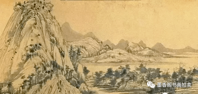 中国山水画空间技法:三远法_平远