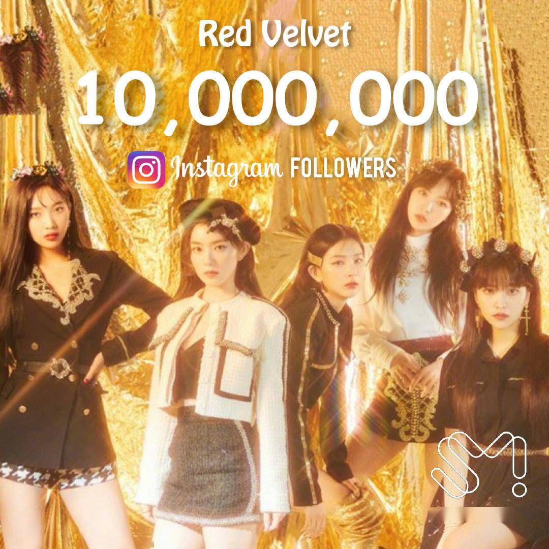 回归效应redvelvetins粉丝数突破1000万