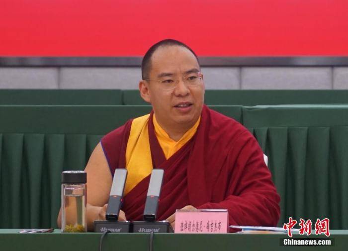 协会副会长,中国佛协西藏分会会长班禅额尔德尼·确吉杰布日前表示