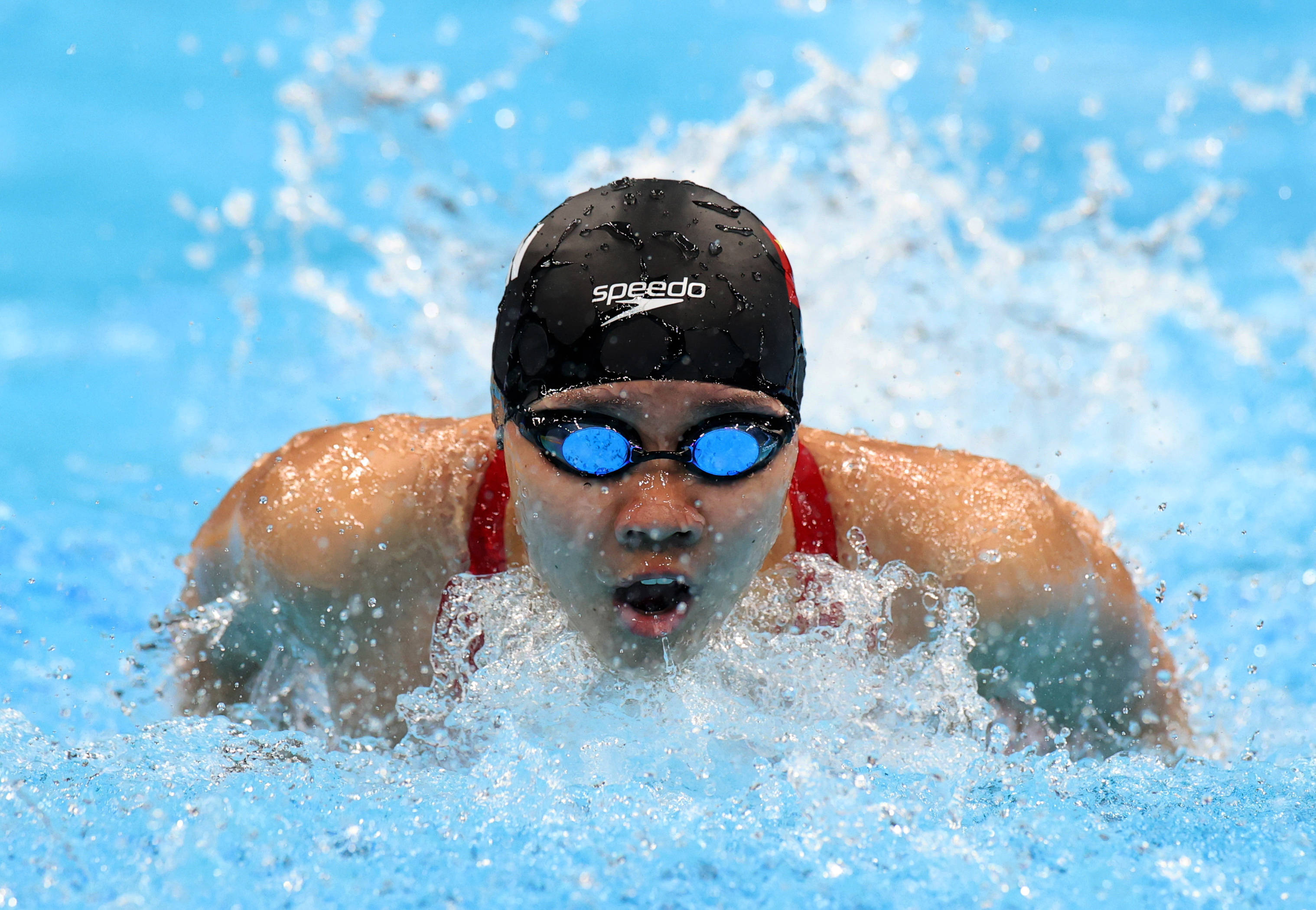 游泳——女子200米蝶泳预赛赛况