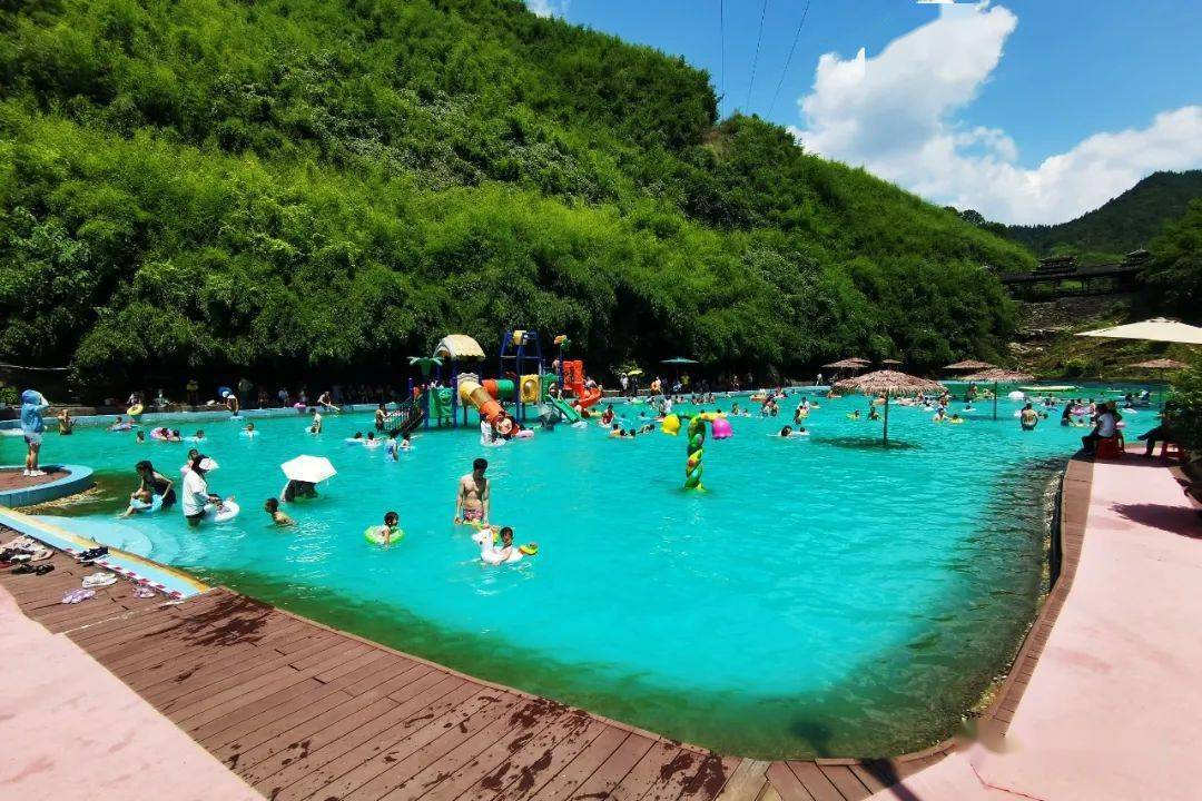 【图片】贵州三穗:山泉泡澡 清凉一夏