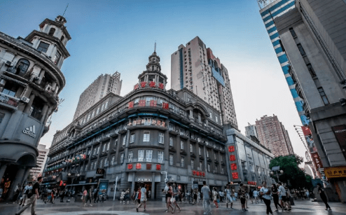 武汉网红打卡点,江汉路入选全国示范步行街!