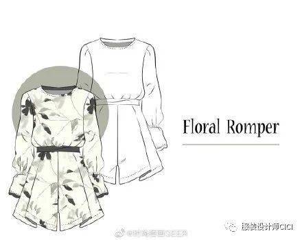 细节|商业服装平面款式图线稿分享！（200多款规规矩矩·正正经经的款式图）