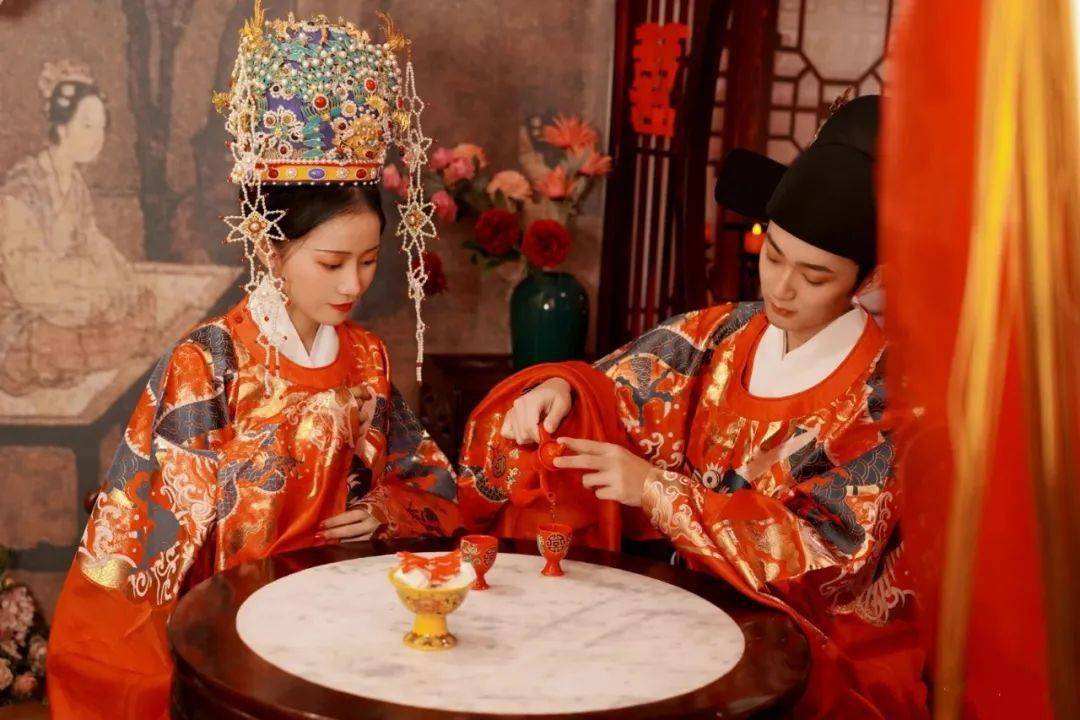 穿汉服结婚有多惊艳看完各朝婚服突然就想要一场中式婚礼