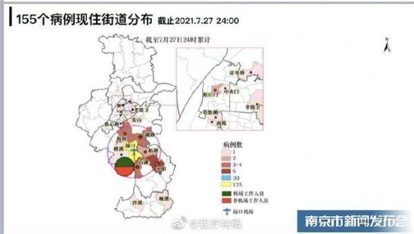 防控|南京公布155个病例轨迹和现住址分布图