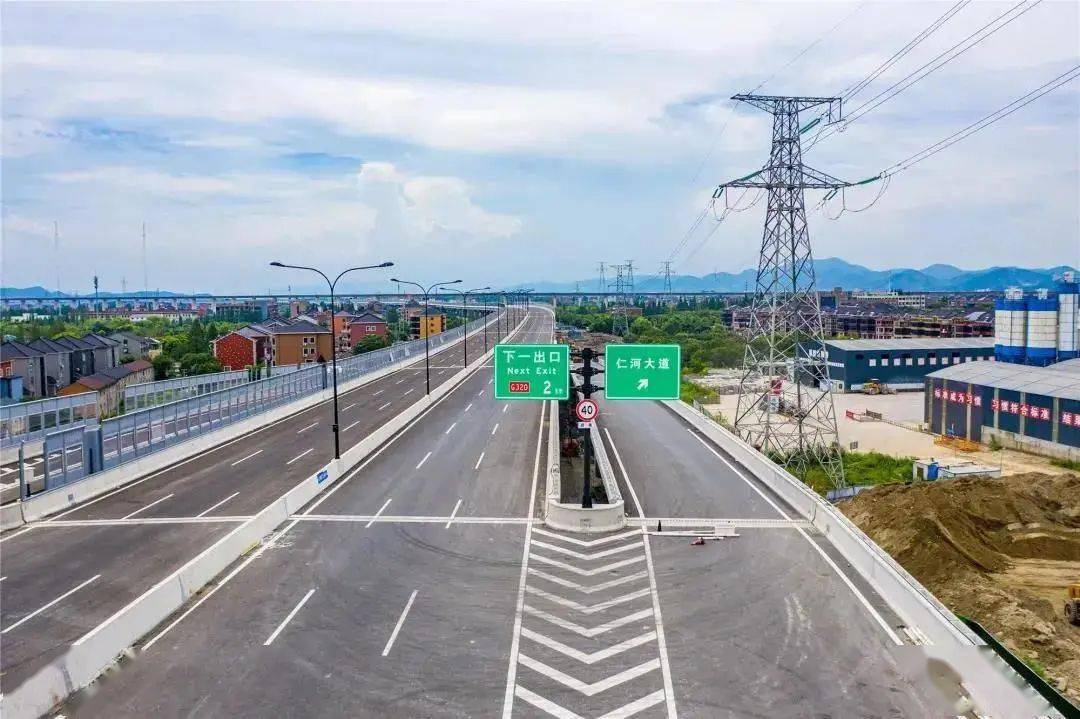 杭州都市区中环首通段即将亮相本周日12时运溪高架路正式通车