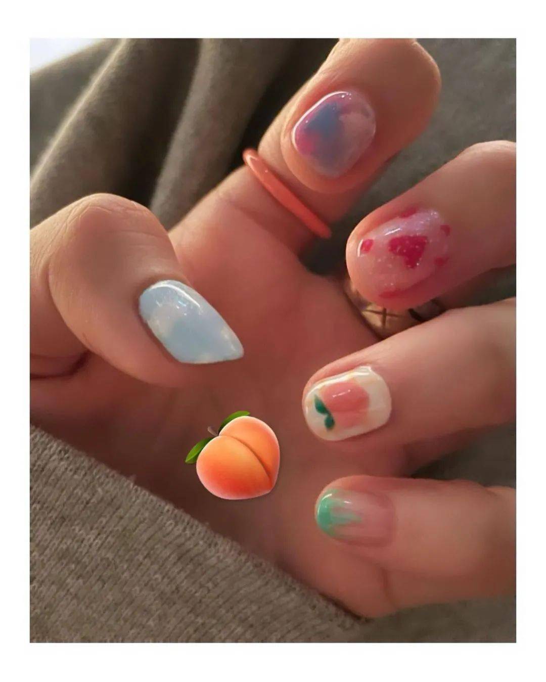 奥运|美甲越粉金牌越稳,奥运美甲可太上头了!