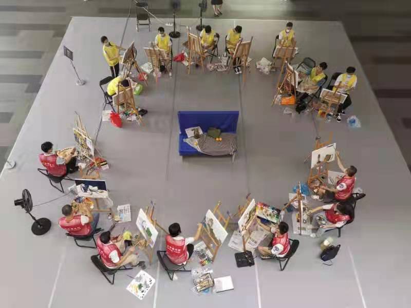 实操|第九届绘画职业技能竞赛收官 18名选手获奖