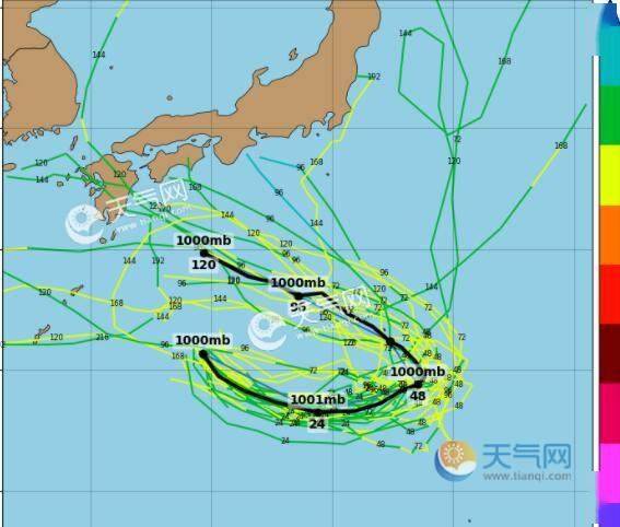 9號颱風最新消息2021實時路徑圖 新的颱風胚胎正在醞釀或生成