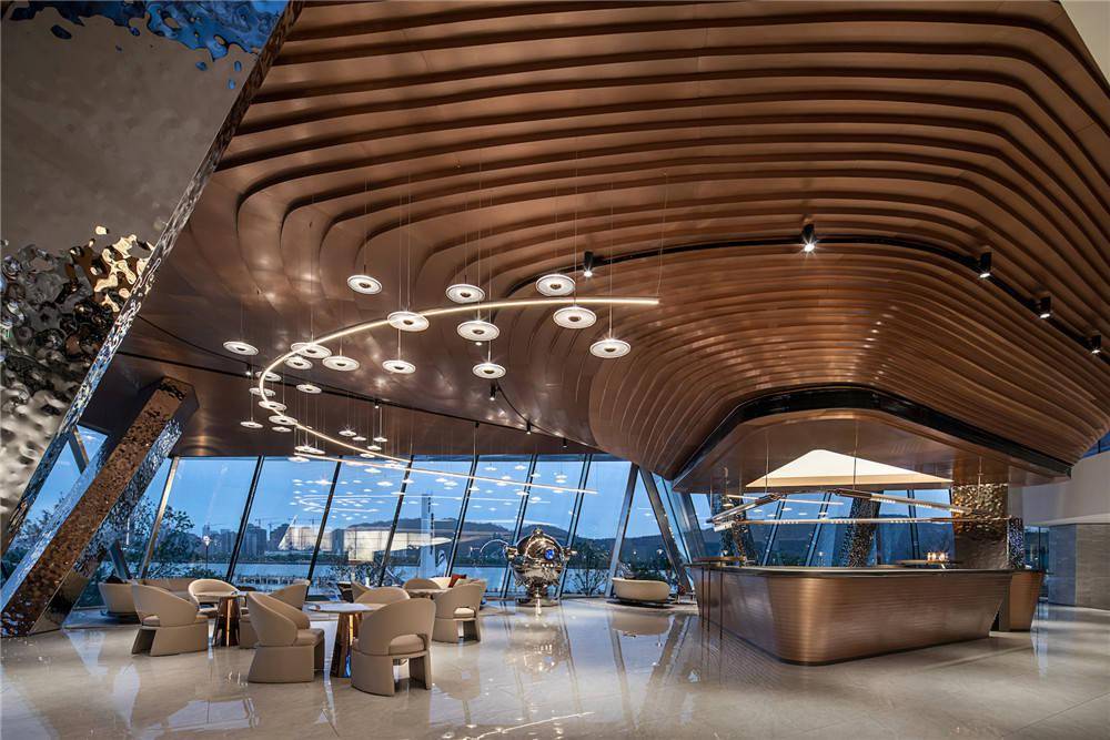 共生形态珠海中油保利展示区售楼部