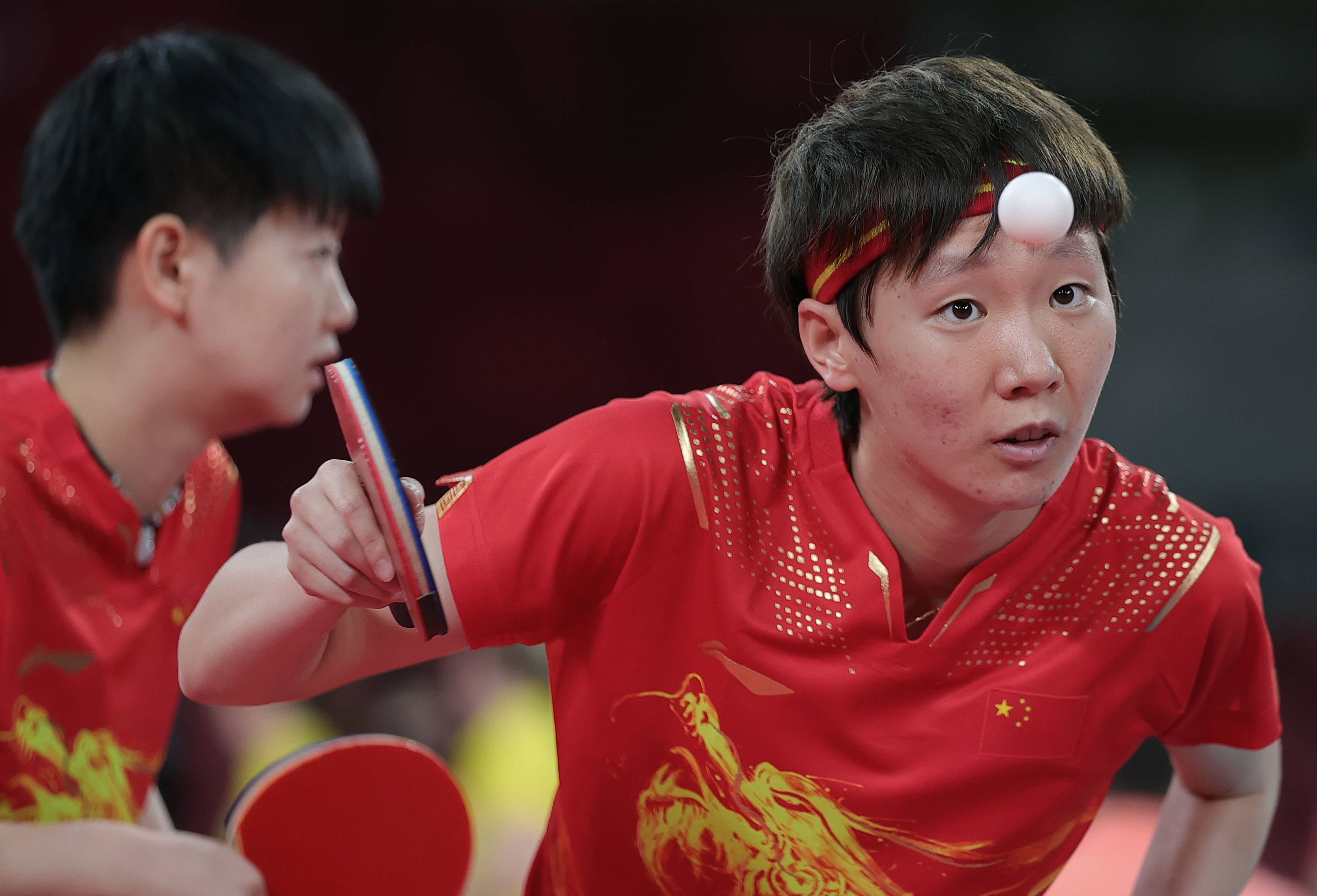 乒乓球女团中国队晋级八强