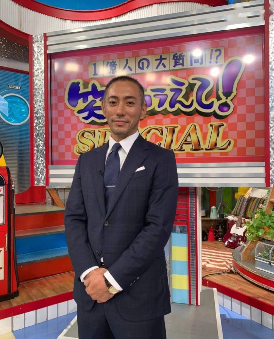 市川海老藏近影.