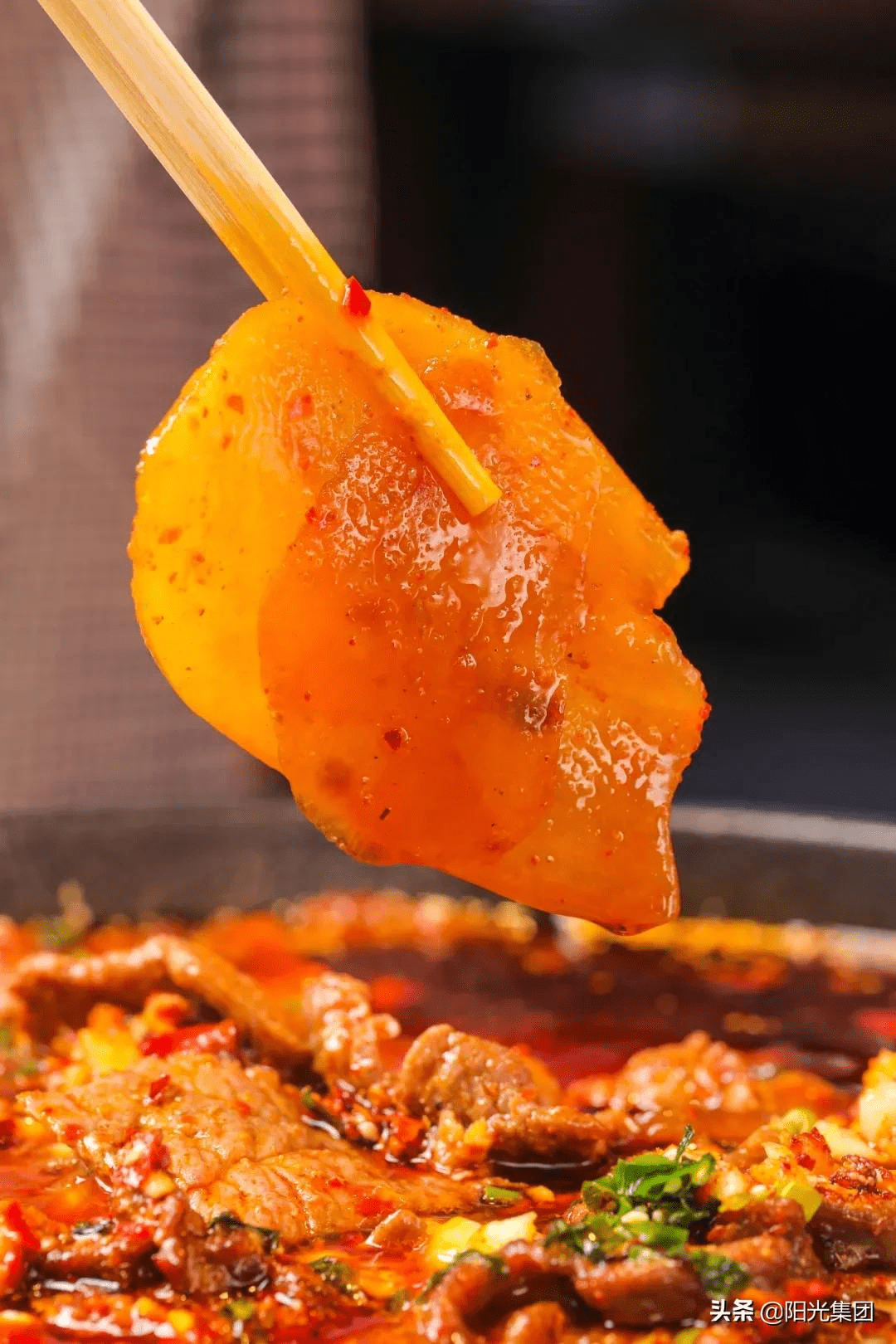 美食探店邯郸首家牛水煮在天鸿璀璨升起华丽绽放