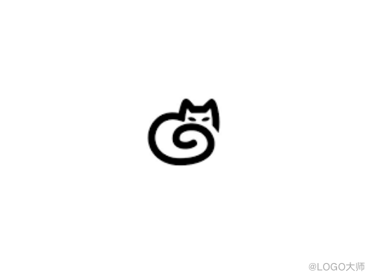 猫元素logo设计欣赏