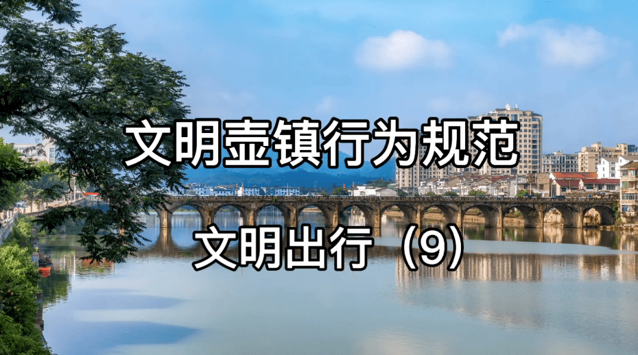 【文明壶镇规范化9】文明出行 请勿在禁停区域内停车