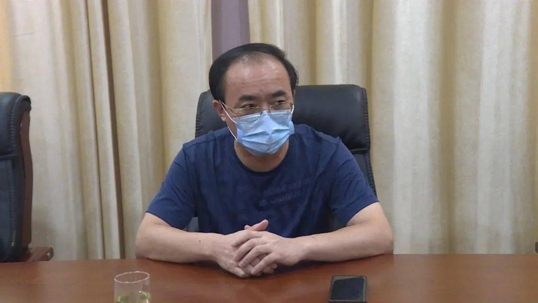 詹军指导疫情防控宣传工作