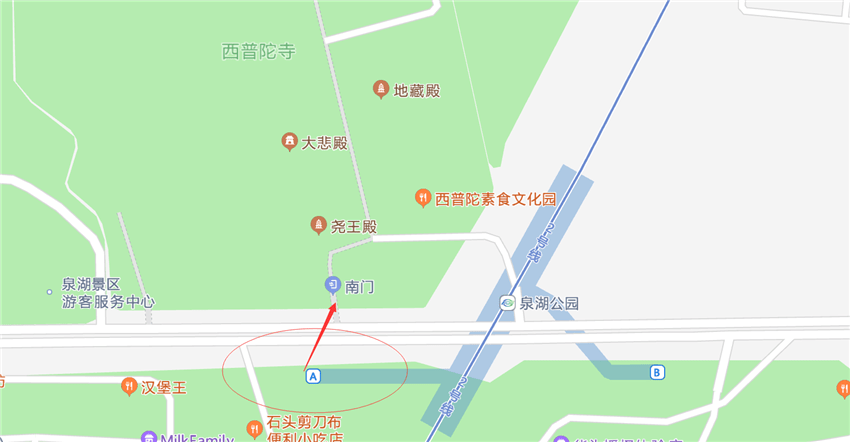 贵阳普陀寺地铁图片