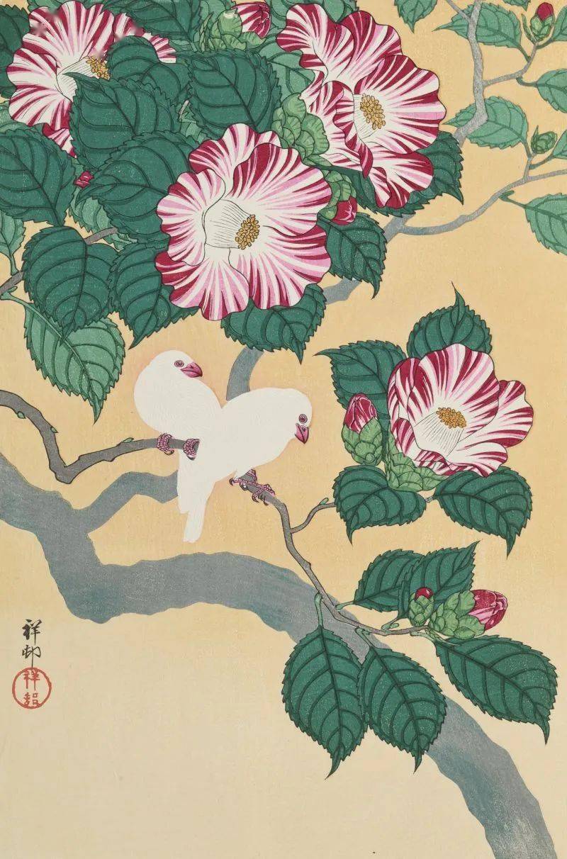 日本著名花鸟画家图片